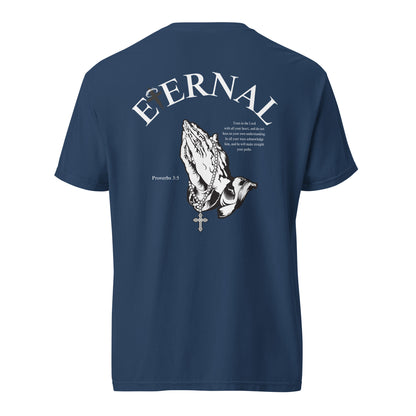 Embroidered Eternal Prayer T-Shirt