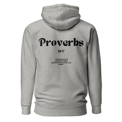 Embroidered Eternal Proverbs III:V Hoodie