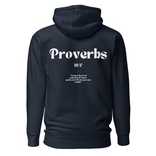 Embroidered Eternal Proverbs III:V Hoodie V2